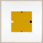 DAVID SIMPSON : STUDY…#8/80 4 SQUARE #8, 1980, 38.1 x 38.1 cm, 15 x 15 in., collage on paper