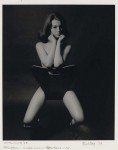 LEWIS MORLEY : CHRISTINE KEELER, 1963, 22.7 x 19 cm, 9 x 7 1/2 in., gelatin silver print