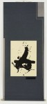 ROBERT MOTHERWELL : BLACK ON BLACK, 1978, 7 /58, lithograph